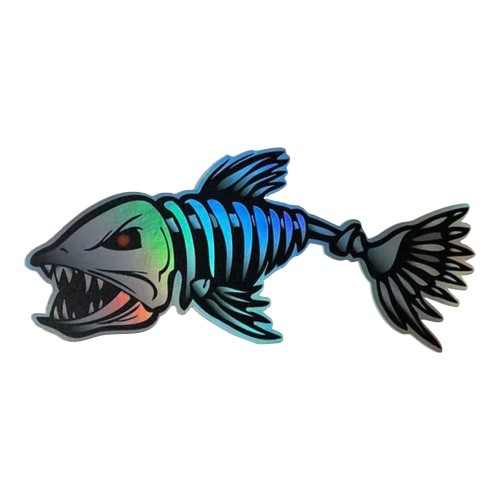 Angry Fishbone Holografic Angry Fishbone Holografic